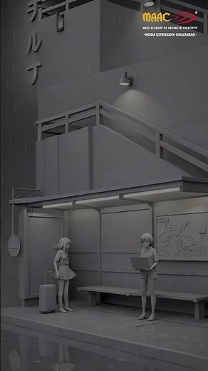3D Animation Student Project in Maya | Vanshika | MAAC Ghaziabad & Noida Extension