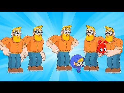 Double Daddy - My Magic Pet Morphle | Cartoons for Kids