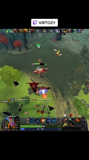 человек паук | #dota2 #twitch #timbersaw #virtozy
