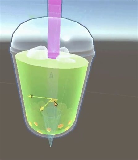 Check out @USBFIG's clever trick for achieving liquid physics in Unity with PhysBones instead of shaders.Details: https://t.co/8IvgM4doVw