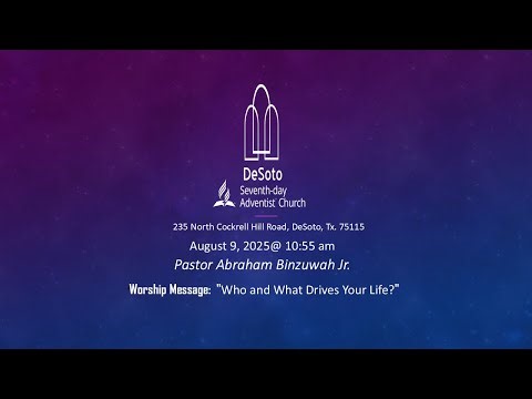 De Soto SDA Church Weekly Worship Service