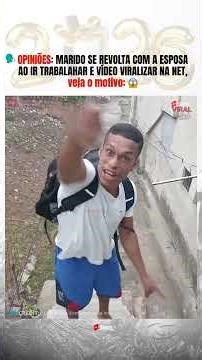 MARIDO SE REVOLTA COM A ESPOSA E VÍDEO VIRALIZOU NA NET: VEJA O MOTIVO: #viralshort #noticias #viral