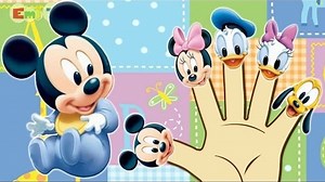 Mickey Mouse Baby Finger Family / Nursery Rhymes