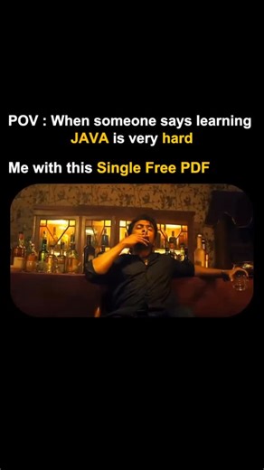 ByteMart on Instagram: "Comment "Java" to get the complete tutorial 👨‍💻🚀 If Java feels hard, it’s not your fault 😐 You’re learning from too many places📚 One structured PDF can change everything. SAVE this before your next interview prep 📌 . . [ java interview, developer jobs, freshers, btech, computer science, placement kit, coding interview, MNC jobs, remote ] #viralreeĺs #funnyreel #explore #java #softwaredevelopers"
