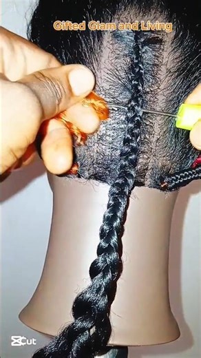 Braid Tutorial Crochet braids #hairtutorial #stylist #protectivestyles #crochetbraids