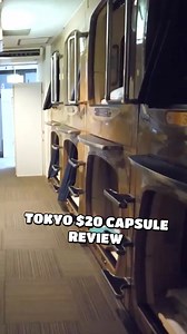 Tokyo $20 CAPSULE Review #CapsuleHotel #TokyoTravel #BudgetTravel #LuxuryTravel #TravelChallenge #TinyLiving #HotelReview #ExploreTokyo #TravelExperience #AffordableLuxury | Living Bobby