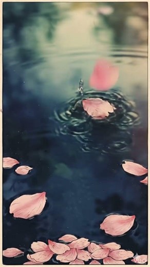 Petals on the Water 🌸 Japanese Spring Lofi for Study / Relax (Seamless Loop) chill lofi, study