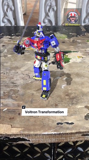 Voltron Transformation (Vehicle Force) #3danimation #animation #voltronlegendarydefender