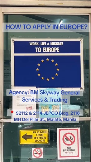 1.2M views · 17K reactions | WORK IN EUROPE  with BM Skyway General...