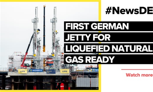 First German jetty for liquefied natural gas ready