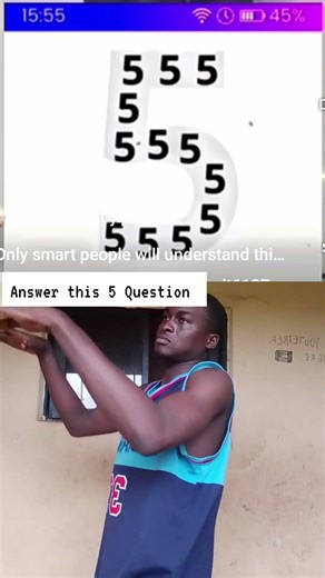 how many 5 can you see 🙈