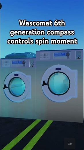 Roblox Short - Wascomat 6th generation compass controls spin moment