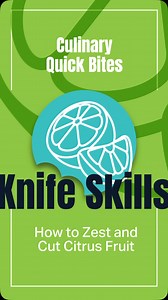 Don’t miss the Knife Skills - How to Zest and Cut Citrus Fruit Culinary Quick Bites short-format training. They are skill focused, step-by-step tutorials that will help you and your staff train with ease. #CICN #KnifeSkills #CutCitrust #ZestCitrus #SchoolNutritionCulinaryTraining #CulinaryQuickBites #CQB | Institute of Child Nutrition | Facebook