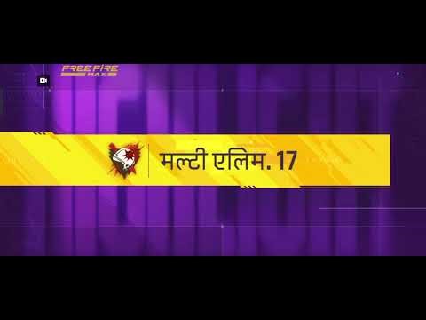 1 vs 17 kills in Free fire Max