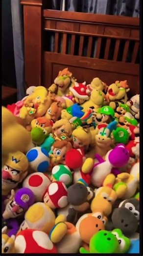 My Mario plush collection