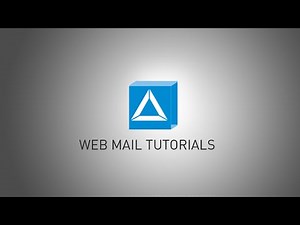 WEB MAIL Tutorial - How To Set Up Webmail Using Mozilla Thunderbird For IMAP