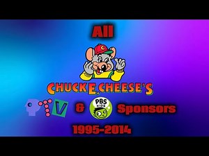 All Chuck E. Cheese’s PTV park & PBS kids Sponsors (1995-2014)