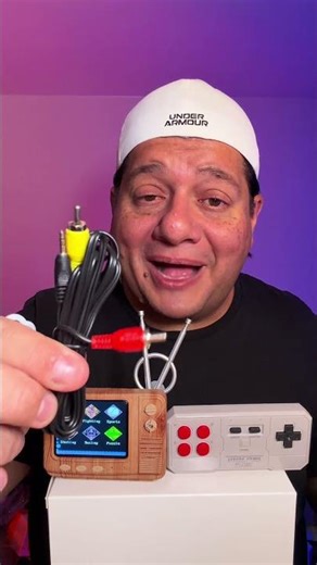 Holiday gift guide for the retro gamer in your life? Check out this mini TV retro gaming console