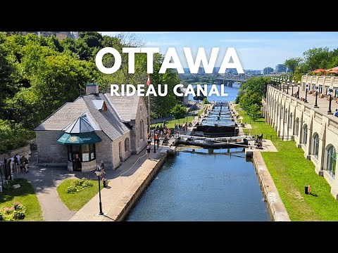 Walk Along the Rideau Canal in Ottawa, Canada | A Must See