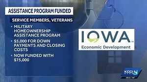 Military assistance program in Iowa now fully funded