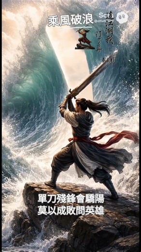 ＜乘風破浪＞江湖 夢過，刀劍是空、輸贏也是空 ｜ 這江湖我說了算｜ 秦嵐衫 #音樂 #武俠 #秦嵐衫 #rock #江湖