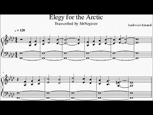 ABRSM Piano 2025-2026 Grade 5 C12 Einaudi Elegy for the Arctic Sheet Music