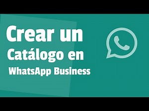 How to CREATE a CATALOG in WhatsApp Business