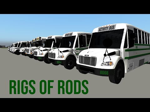 Rigs of Rods - 2004 IC CE 200 Bus 8022 Guilford County Schools