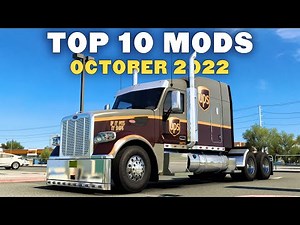 TOP 10 ATS MODS - OCTOBER 2022 | American Truck Simulator Mods.