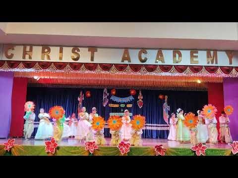 Prayer dance in annual day celebration at christ academy 2026