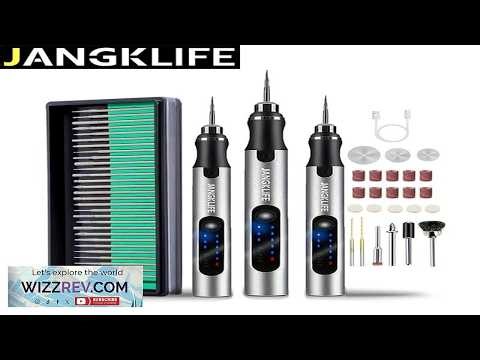 JANGKLIFE USB Cordless Rotary Tool Kit Woodworking Engraving Pen DIY For Jewelry