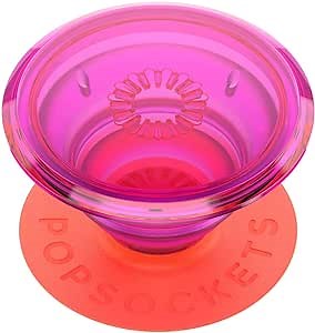 PopSockets Phone Grip with Expanding Kickstand, Adhesive Grip - Neon Glow Electric Sunrise