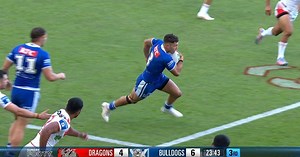 Josh Reynolds makes something happen