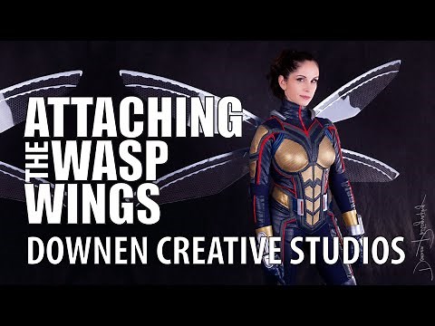 Wasp Cosplay: Assembling Large Wasp Wings