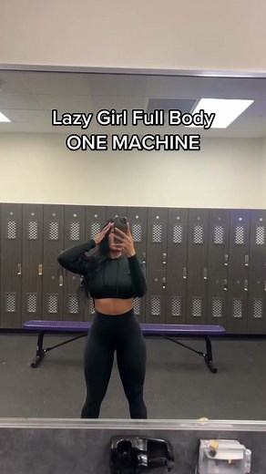 Lazy Day Workout: Full Body Gym Machine Routine