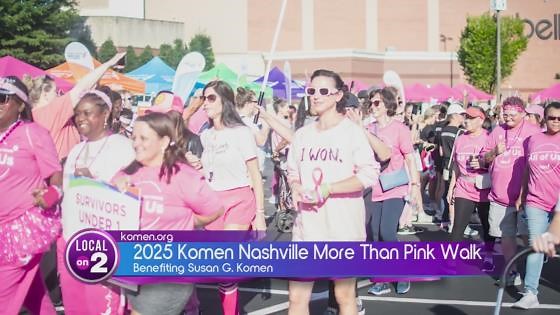2025 Komen Nashville More Than Pink Walk