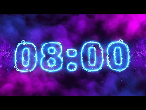 ⚡ Electric Timer ⚡ 8 Minute Countdown