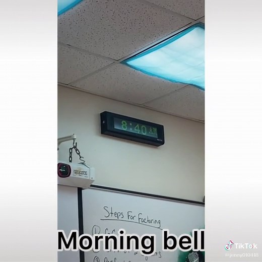 School Bell and Intercom Sound