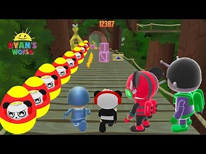 Tag with Ryan - Combo Panda on Schooner vs Cobalt Robo Ryan vs Ry Glorb ryan vs Hero Combo !