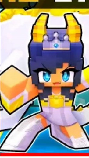 Aphmau playing as a dragon in Minecraft 🐲🌬️