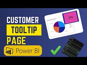 How to Create a Customized Tooltip Page in Power BI (Step-by-Step Guide)