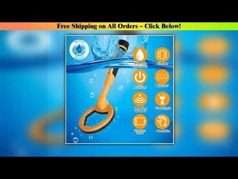 NEW Pulse Dive Underwater Detector Metal Search Detector 2 In 1 Treasure Search Machine 30m Round