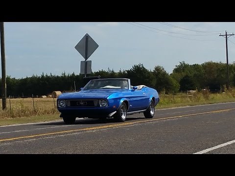 1973 Ford Mustang Convertible classic car