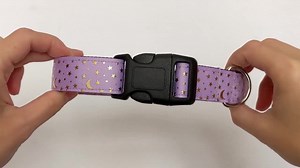 Cosmo Galaxy Dog Collars | 5 Colors Blue Purple Black Mint Green | Shiny Gold Stars | Space Stars and Moon Collar | 3 Sizes & Adjustable - Etsy