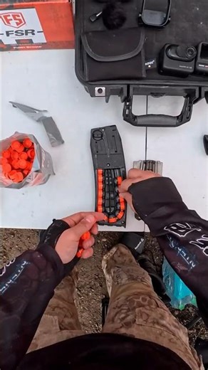 How I Reload a Paintball Magazine