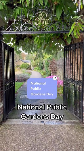 Celebrate National Public Gardens Day on May 12th