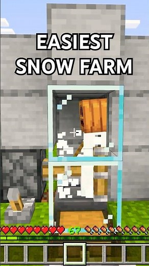 EASIEST SNOW FARM v26.33 In Minecraft Bedrock!