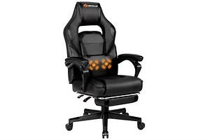 Protect your posture while gaming with this super comfy massaging chair that's over 30% off