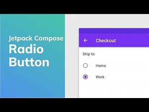 Radio Button With Jetpack Compose In Android Studio