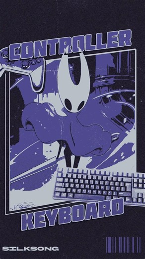 Controller vs Keyboard for Silksong #silksong #hollowknight #indiegame
